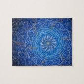 Puzzle L'eau personnalisable (spirograph psychédélique) (Horizontal)