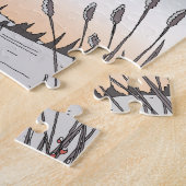 Puzzle L'eau reste calme après le vol d'un oiseau (Côté)