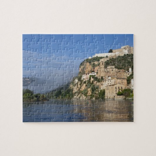 Puzzle L'Ebro (Ria Ebre) ; Château de Templar ; tôt (Horizontal)