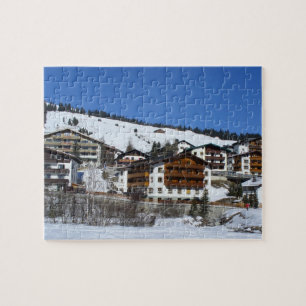 Puzzle Lech en Autriche en hiver