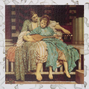 Puzzle Leçon de musique par Lord Frederic Leighton