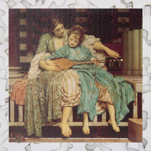 Puzzle Leçon de musique par Lord Frederic Leighton