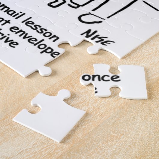 Puzzle Leçon sur l'ordinateur de messagerie (Côté)