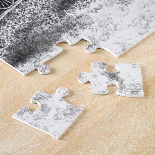 Puzzle L'écossais volant - (Côté)