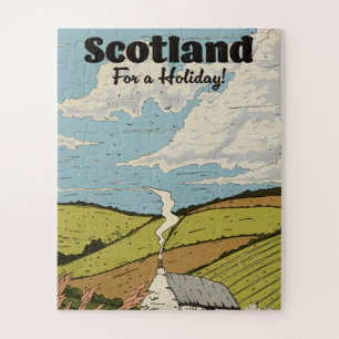 Puzzle L'Écosse pour des vacances !