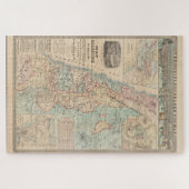 Puzzle Lecteurs de la Bible Palestine Terre Sainte Carte (Horizontal)