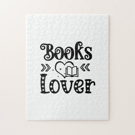 Puzzle Lecture Art Books Lover (Vertical)