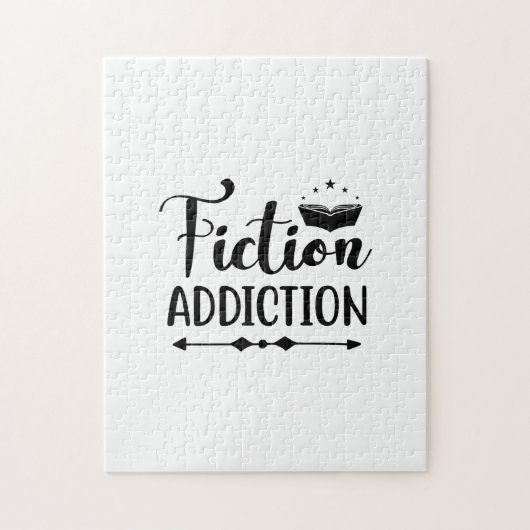 Puzzle Lecture Art-Fiction Addiction (Vertical)
