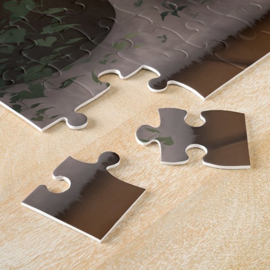 Puzzle Lecture confortable Salle coucher de soleil Jigsaw (Côté)