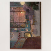 Puzzle Lecture confortable Salle coucher de soleil Jigsaw (Vertical)