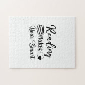 Puzzle Lecture D'Art La Lecture Vous Rend Intelligent (Horizontal)