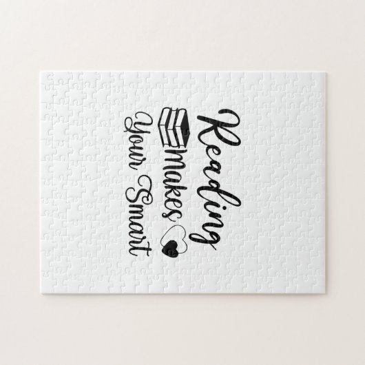 Puzzle Lecture D'Art La Lecture Vous Rend Intelligent (Horizontal)