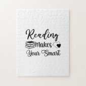 Puzzle Lecture D'Art La Lecture Vous Rend Intelligent (Vertical)