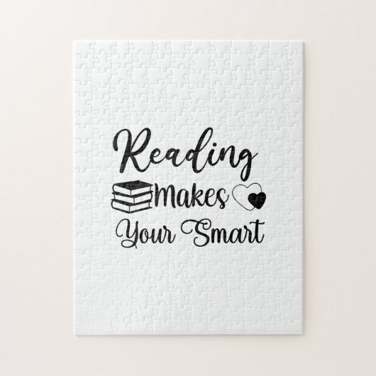 Puzzle Lecture D'Art La Lecture Vous Rend Intelligent (Vertical)