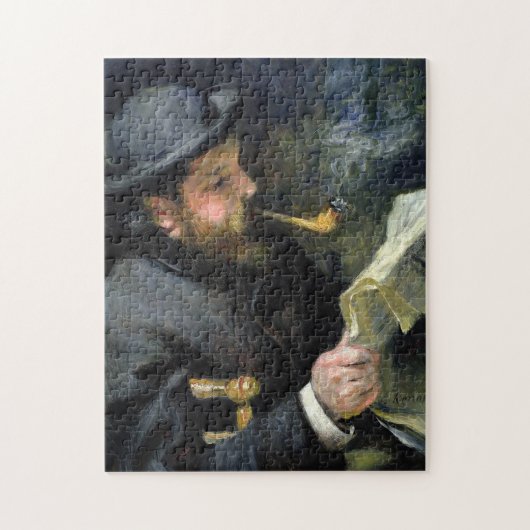 Puzzle Lecture de Claude Monet - Pierre Auguste Renoir (Vertical)