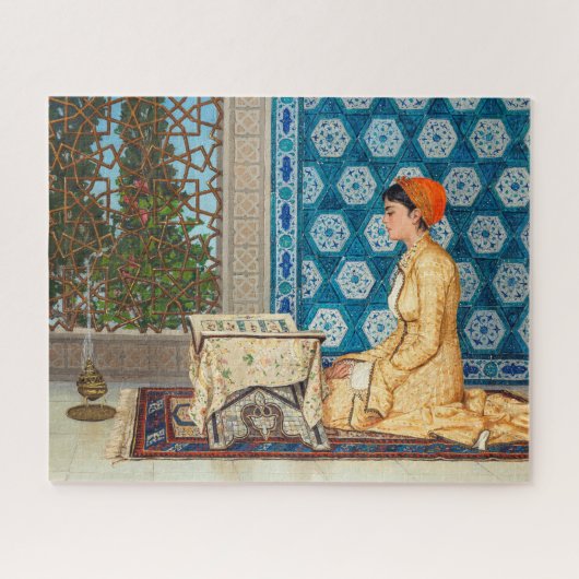 Puzzle Lecture jeune femme | Osman Hamdi Bey | (Horizontal)