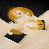 Puzzle LED, fermer l'arrière - plan abstrait. (Côté)