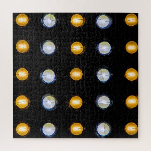 Puzzle LED, fermer l'arrière - plan abstrait. (Vertical)