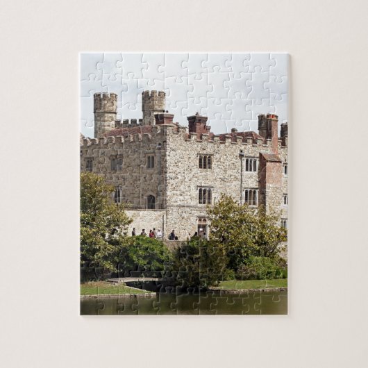 Puzzle Leeds Castle, Angleterre, Royaume-Uni (Vertical)