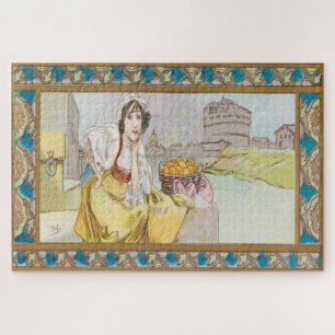 Puzzle Lefèvre-Utile Biscuit Box Design par Alphonse Much