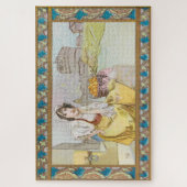 Puzzle Lefèvre-Utile Biscuit Box Design par Alphonse Much (Vertical)