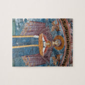 Puzzle l'église orthodoxe serbe, site de l'UNESCO, (Horizontal)