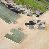Puzzle L'église paroissiale de Ramsau en Bavière, Allemag (Côté)
