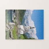 Puzzle L'église paroissiale de Ramsau en Bavière, Allemag (Horizontal)