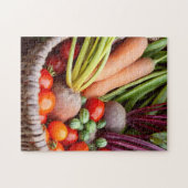 Puzzle Légumes moissonnés (Horizontal)