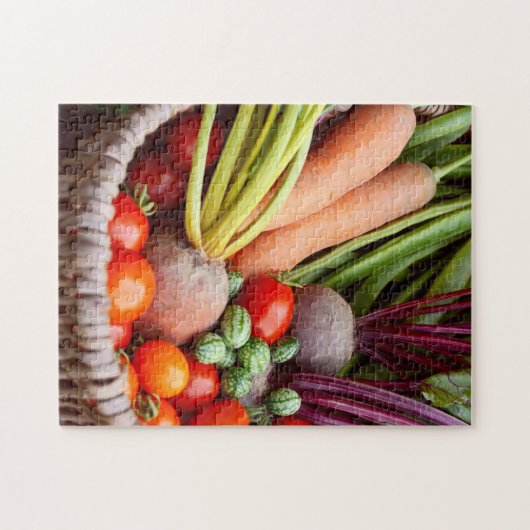 Puzzle Légumes moissonnés (Horizontal)