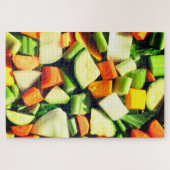 Puzzle Légumes sains (Horizontal)