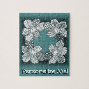 Puzzle Lei Fleur Dessinée À La Main Choisir N'Importe Que