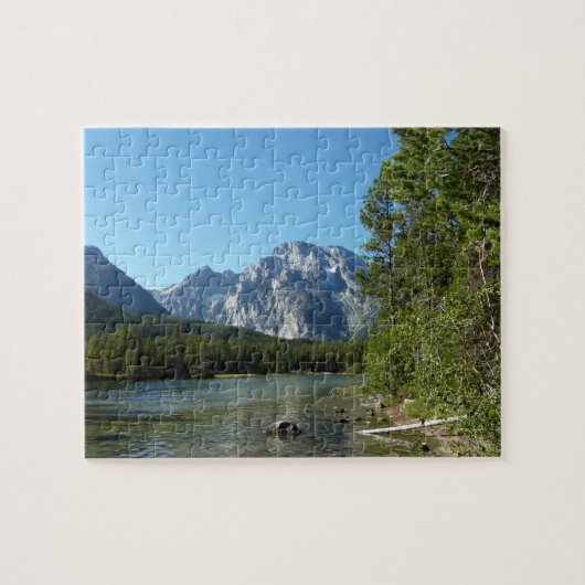 Puzzle Leigh Lake, parc national de Grand Teton (Horizontal)