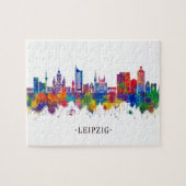 Puzzle Leipzig Germany Skyline (Horizontal)
