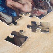 Puzzle L'élévation de la croix, Rubens (Côté)