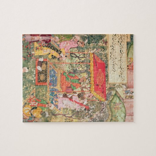 Puzzle L'empereur Babur de nabab reçoit les représentants (Horizontal)