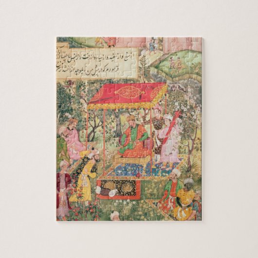 Puzzle L'empereur Babur de nabab reçoit les représentants (Vertical)