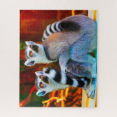 Puzzle Lémuriens. (Vertical)