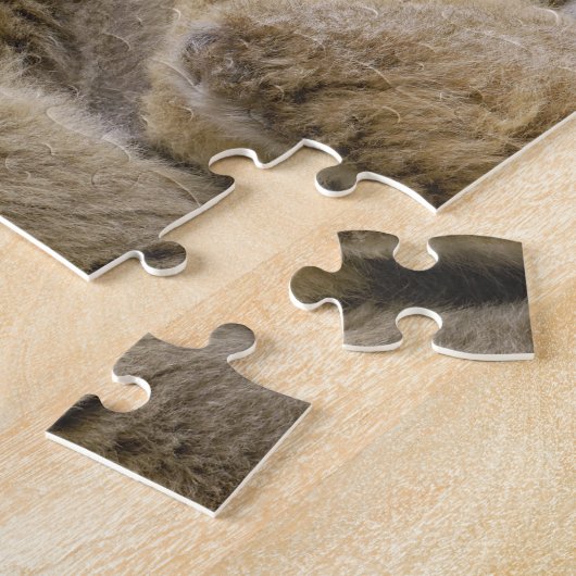 Puzzle Lémuriens à queue annelée (Lemur catta) Mère et bé (Côté)