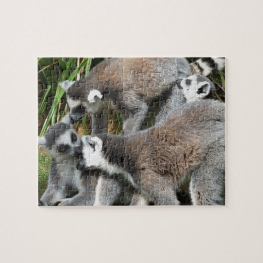 Puzzle Lemurs (Horizontal)