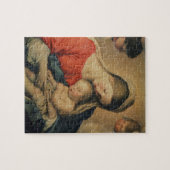 Puzzle L'enfant de sommeil du Christ (huile sur la toile) (Horizontal)