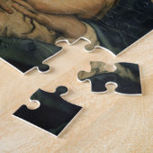 Puzzle L'enfant de sommeil du Christ (huile sur la toile) (Côté)