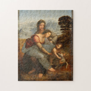 Puzzle L'Enfant Vierge Sainte Anne Léonard de Vinci