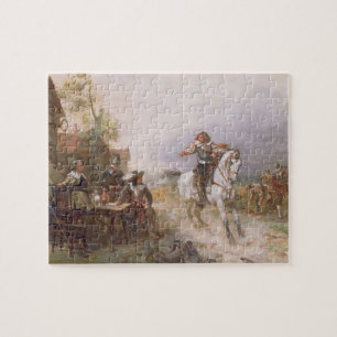 Puzzle L'ennemi s'approche (l'huile sur la toile)