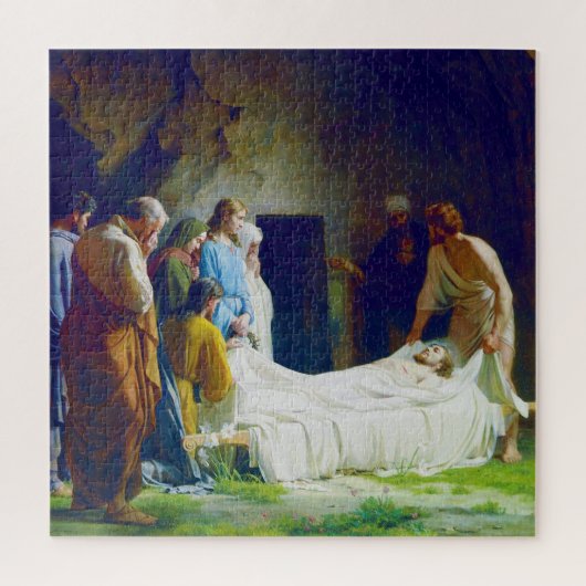 Puzzle L'enterrement de Jésus par Carl Heinrich Bloch 187 (Vertical)