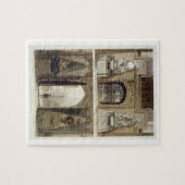 Puzzle L'entrée dans le choeur et l'entrée occidentale, (Horizontal)