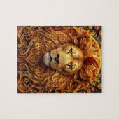 Puzzle Léo Zodiaque Quilling Papier (Horizontal)