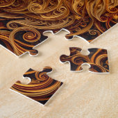 Puzzle Léo Zodiaque Quilling Papier (Côté)