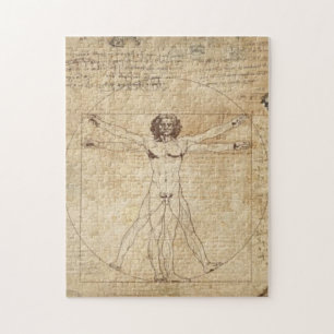 Puzzle Léonard de Vinci L'Homme Vitruvien