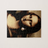 Puzzle Leonardo Da Vinci Funny Mona Lisa (Horizontal)